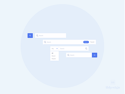 Search Bars UI Design ildiesign ildiko ignacz search search methods search ui ui ui design ui pattern ux ux design