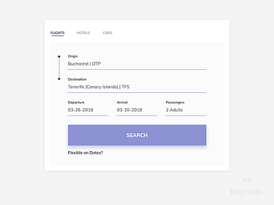 Flight Search UI Design flight flight ui ildiesign ildiko ignacz travel ui ui design ui pattern ux ux design