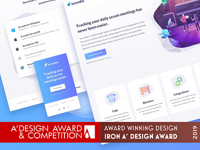 Scrumbs | Award Winner Design agile daily ui dailyui development ildiesign ildiko ignacz interface design management scrum scrumbs ui ui design ui kit ui pattern ui practice ux ux design