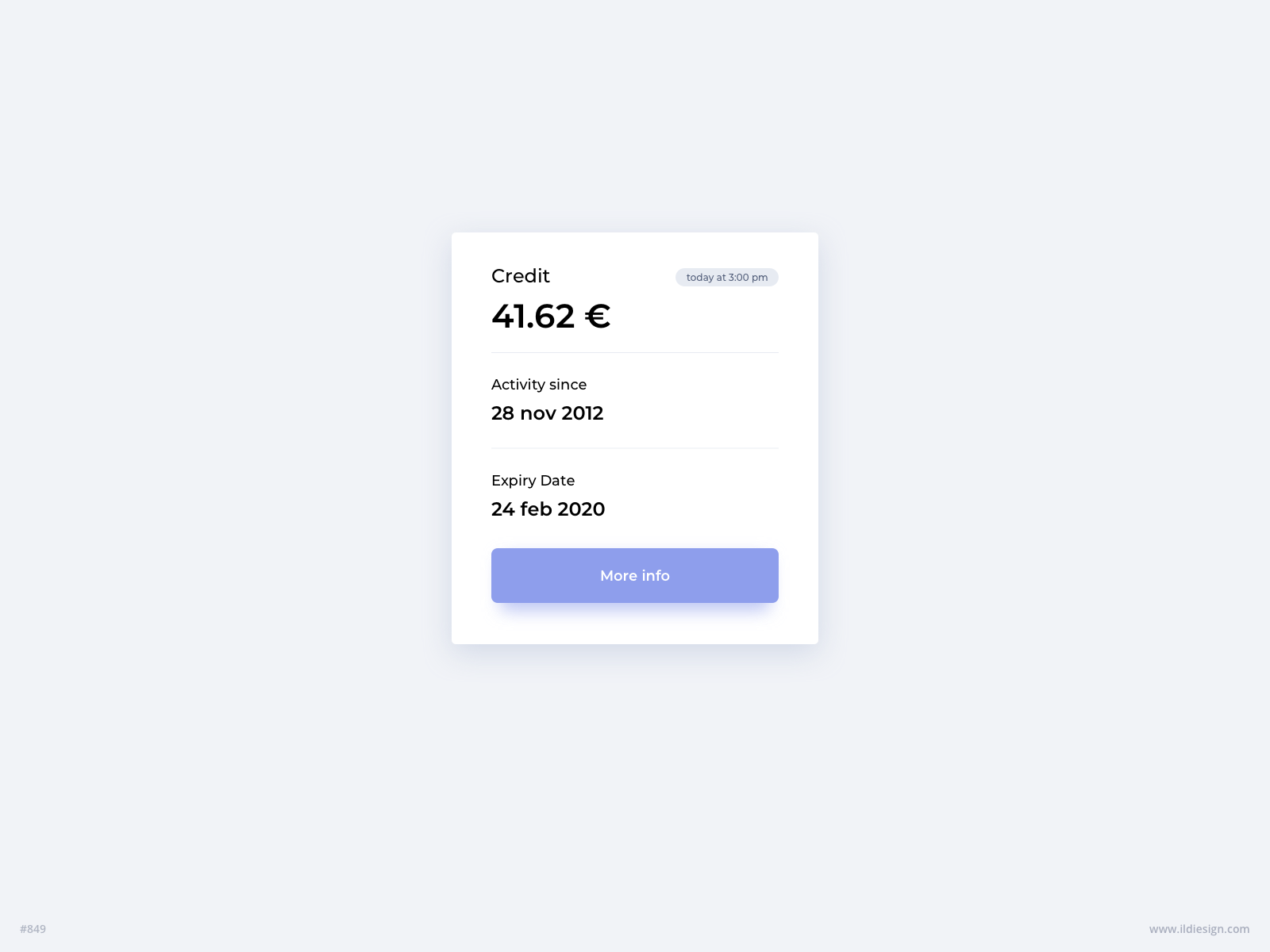 Details Card UI Design by Ildiko Gaspar on Dribbble