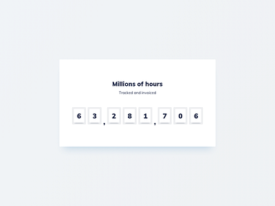 Counter UI Design counter counter ui daily ui dailyui ildiesign ui ui design ui pattern ui practice ux ux design