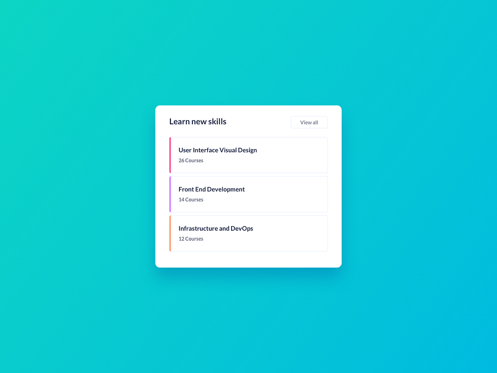 List UI Design designs, themes, templates and downloadable graphic ...