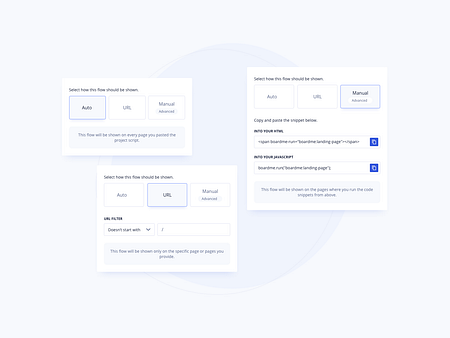 Flow Settings UI Design by Ildiko Gaspar on Dribbble