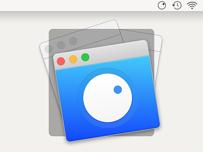 Distraction Dimmer Icon Redesign app apple hazeover icon mac macos osx sketch vector