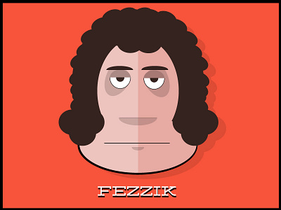 Fezzik character design illustration princess bride wpromote