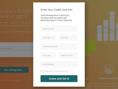 Daily UI Challenge Day 2: Credit Card Checkout