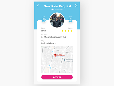 Daily UI Challenge Day 06.1: User Profile Driver Side