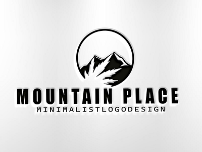 mountain place mockup 3d animation best logo best logo design branding design graphic design illustration logo logo creation logo maker logodesign minimalist motion graphics ui vector