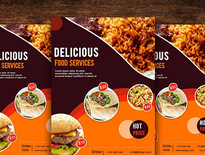 Food flyer design flyer food graphic design photoshop editing posters restaurant social media design