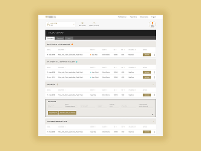 Client Dashboard app client dash board dashbaord dashboard design finance menu ui ux web website