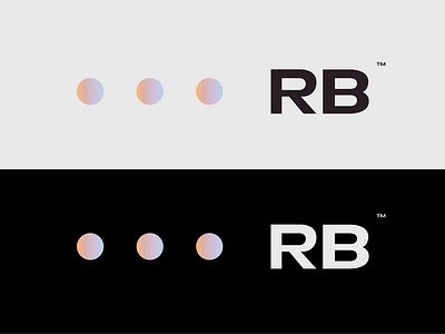 RB — personal brand logo — business coach and mentor