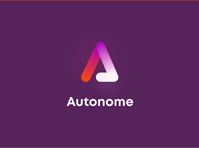 Autonome - case study app branding design graphic design logo vector