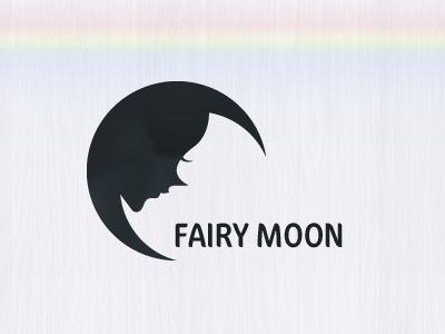 Fairy Moon logo practice work