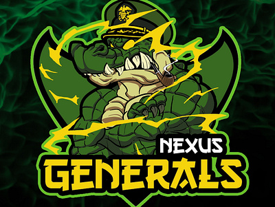 Nexus Generals branding design game gaming graphic design illustration logo squad vector
