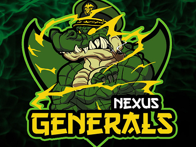 Nexus Generals branding design game gaming graphic design illustration logo squad vector