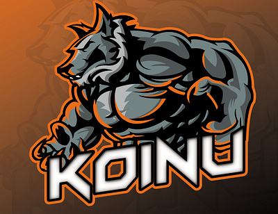 Koinu Logo 2d game gaming logo vector vector art