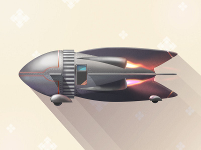 Sketch03 - Flash flash gordon retro rocket sci fi ship sketch space vector