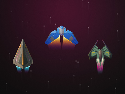 Ship Sprites game illustration space spaceship sprites unity videogame