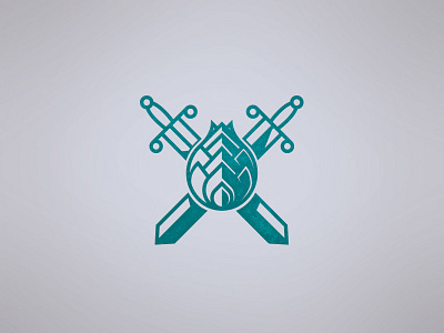 Initial Concept Beer Logo