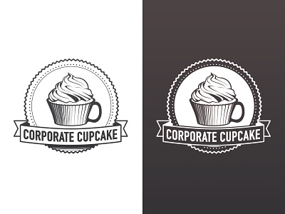 Corporate Cupcake cupcake logo