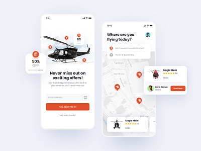 Newsletter Signup Form for a Transportation App