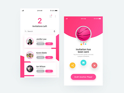 Dribbble Invitation App Concept app app design daily ui dribbble invitation instagram ios ui user interface ux