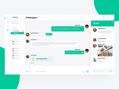 Slack Desktop App Redesign Concept