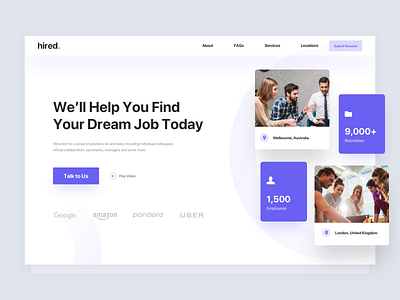 Recruitment Agency Landing Page