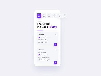 Simple To-Do List App app app design daily ui productivity todolist ui user interface