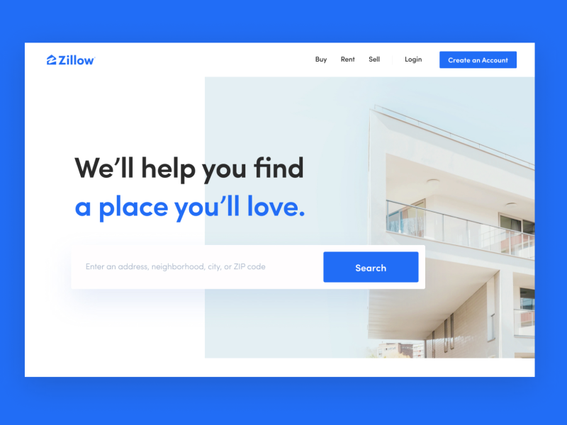 Zillow Real Estate Redesign Concept by Janine Beth Salazar on Dribbble