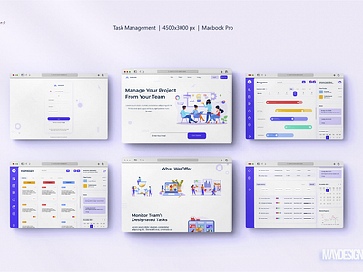 Task Management Web Design