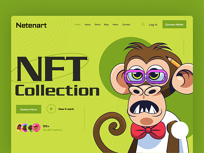 Nft Website Mockup