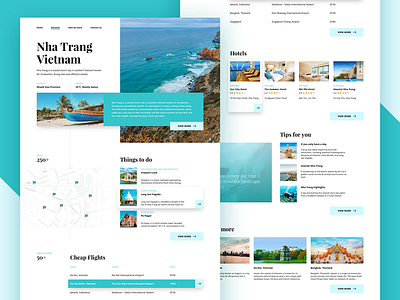 Travel website concept - 2nd shot