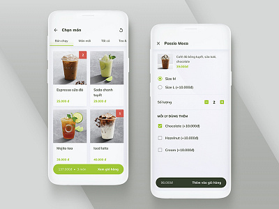 Passio coffee #2 app booking cafe clean coffee interface minimal mobile app design rewards ui design uiux