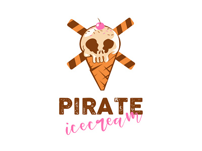 Ice Cream Logo branding creative design illustration inspiration logo logodesign logotype trending