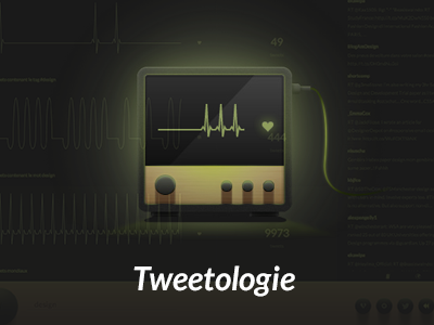 Tweetologie data datavisualisation dataviz heart monitor tfe tweetologie twitter