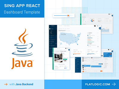 SING APP REACT DASHBOARD TEMPLATE admin template backend dashboard design java javascript react template ui ux web web app