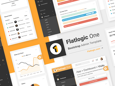 FLATLOGIC ONE BOOTSTRAP TEMPLATE