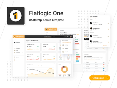 FLATLOGIC ONE BOOTSTRAP THEME