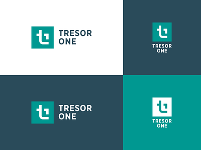 Tresor One Logo branding logo