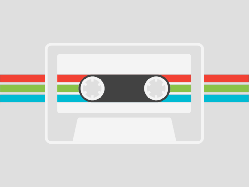 Cassette Tape after effects cassette gif tape