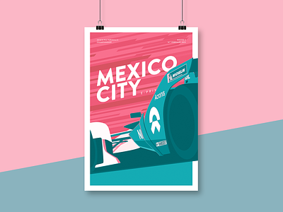 FIA Formula E – Mexico City E-Prix Illustration car formula e illustration mexico mexico city motorsport nio racecar racing