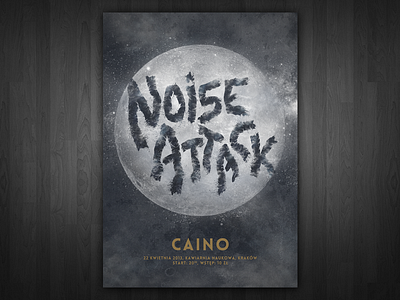 Noise Attack - gig poster