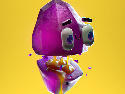 Crystal Boy 3d 3d art 3d artist art cartoon character character design characterdesign cinema 4d cinema4d design illustration illustration art