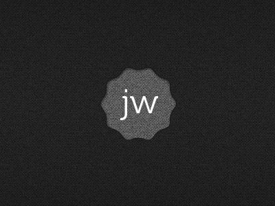 JW Monogram jw logo monogram personal