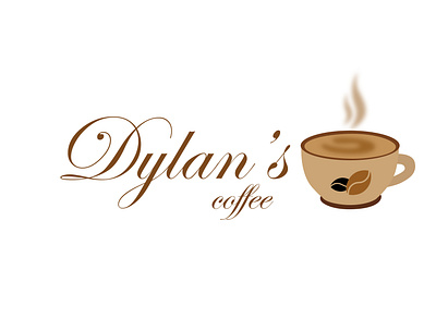 Dylan's Coffee House Logo/Brand identity 3d brand branding coffee creativity design graphic design illustration logo logodesign vector vectorlogo