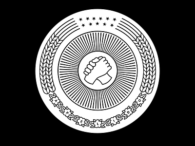 Apelido & Apelido Logo apelido apelidoapelido black engraving line logo logotype socialism white