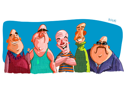 Balds bald book illustration language