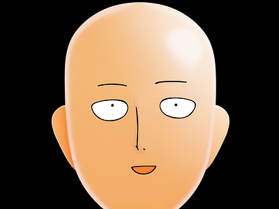 "Having an overwhelming power is boring as hell." - Saitama 3d blender blender3d character hero