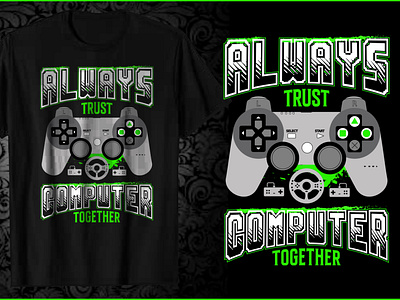 Gaming & Gamer T-shirt Design